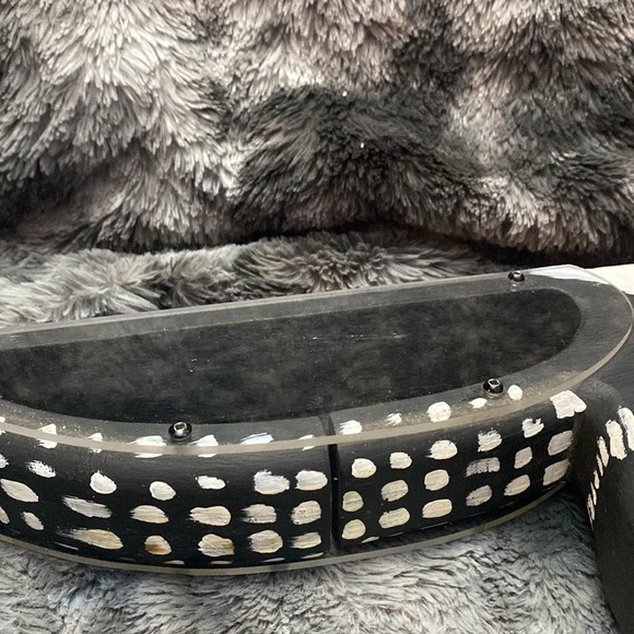 Hand Painted Wooden Loon Coin Bank with Plexiglass Vintage - Picture 11 of 16